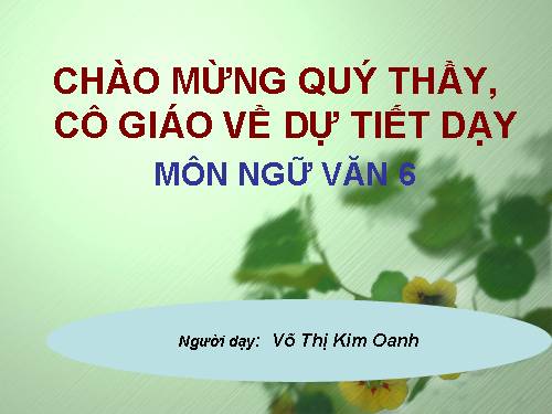 Bài 23. Ẩn dụ