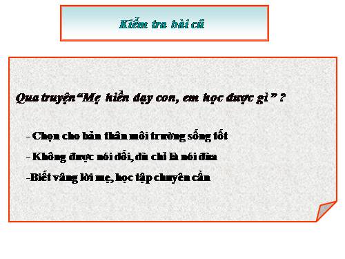 Bài 16. Thầy thuốc giỏi cốt nhất ở tấm lòng