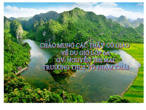 Bài 16.CTDP Ninh Binh: ma tang ham rong(TT Hoa Lu)