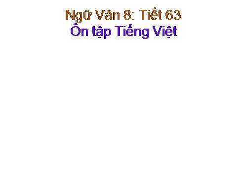 Bài 17. Ôn tập Tiếng Việt