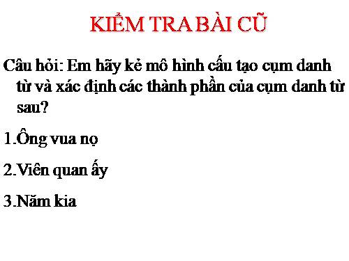 Bài 13. Chỉ từ