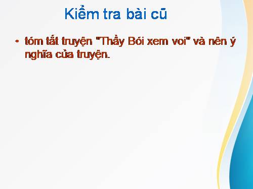 Bài 11. Chân, Tay, Tai, Mắt, Miệng