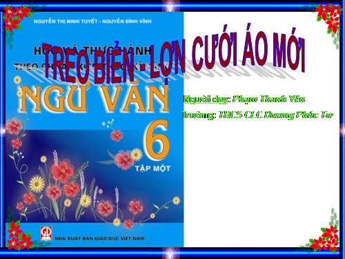 Bài 12. Lợn cưới, áo mới