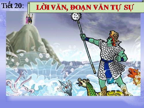 Bài 5. Lời văn, đoạn văn tự sự