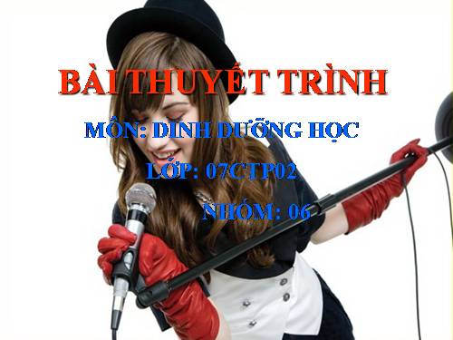 dinh dưỡng học