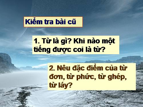 Bài 2. Từ mượn