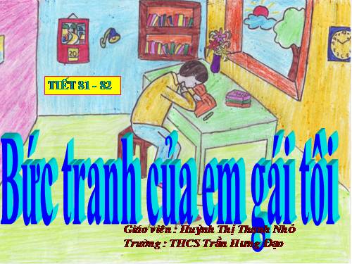 Bài 20. Bức tranh của em gái tôi