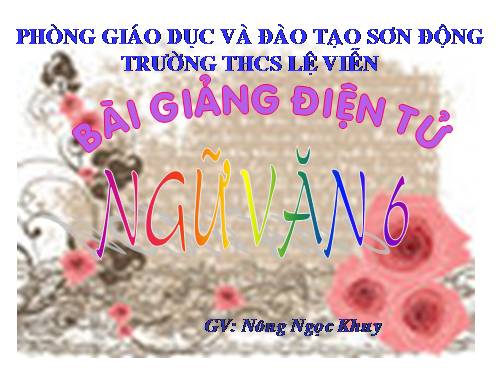 Bài 11. Chân, Tay, Tai, Mắt, Miệng