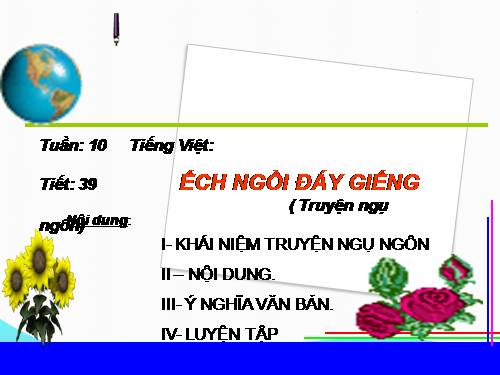 Bài 10. Ếch ngồi đáy giếng