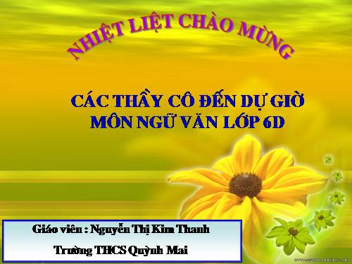 Bài 9. Thứ tự kể trong văn tự sự