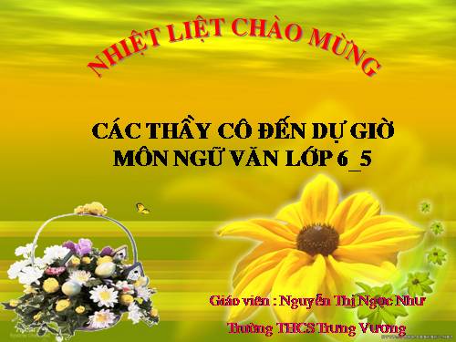 Bài 9. Thứ tự kể trong văn tự sự