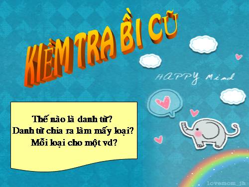 Bài 11. Cụm danh từ