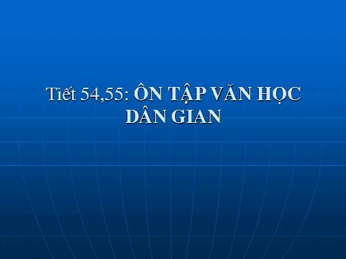 Bài 13. Ôn tập truyện dân gian