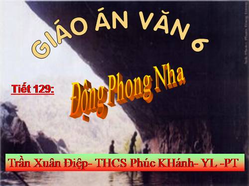 Bài 31. Động Phong Nha