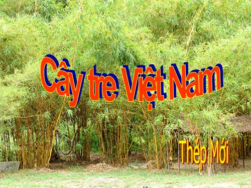 Bài 26. Cây tre Việt Nam