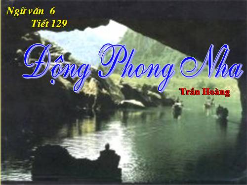 Bài 31. Động Phong Nha