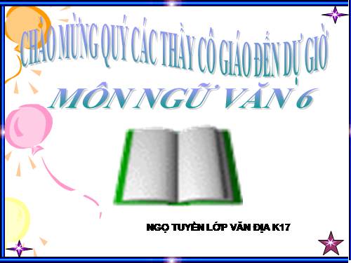 Bài 26. Hoạt động ngữ văn: Thi làm thơ năm chữ