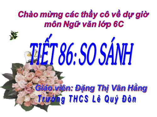 Bài 19. So sánh