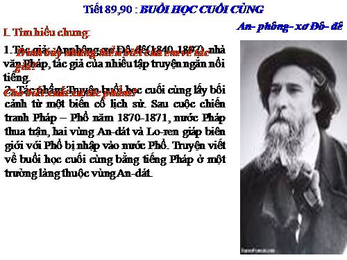 Bài 22. Buổi học cuối cùng