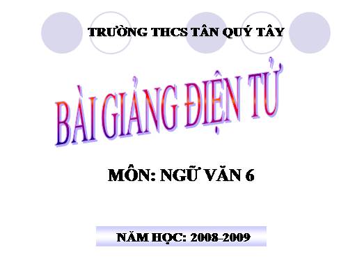 Bài 18. Bài học đường đời đầu tiên