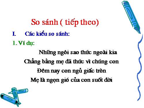 Bài 21. So sánh (tiếp theo)