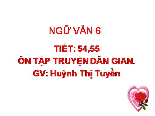 Bài 13. Ôn tập truyện dân gian