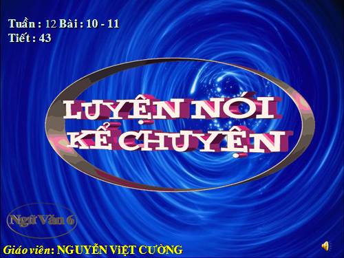 Bài 7. Luyện nói kể chuyện