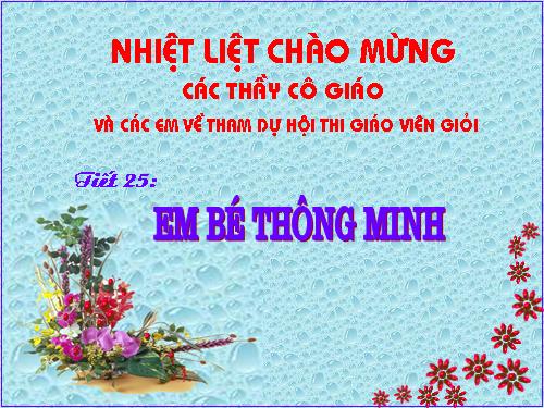 Bài 7. Em bé thông minh