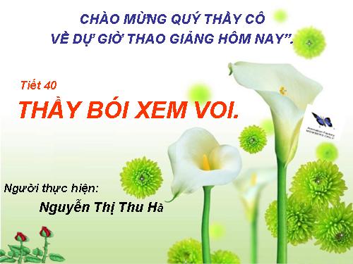 Bài 10. Thầy bói xem voi