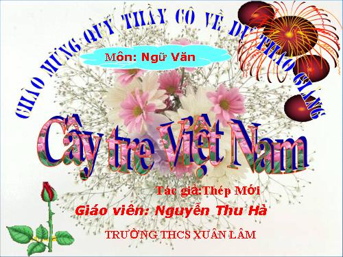 Bài 26. Cây tre Việt Nam