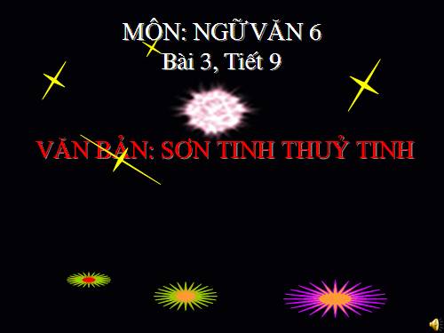 Bài 3. Sơn Tinh, Thuỷ Tinh