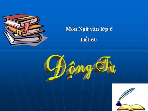Bài 14. Động từ