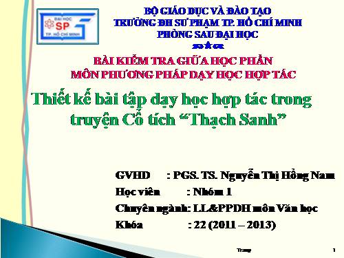 Bài 6. Thạch Sanh