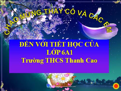 Bài 26. Câu trần thuật đơn