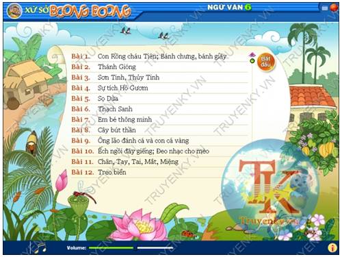 CD-ROM NGỮ VĂN SỨ SỞ BOONG BOONG LỚP 6