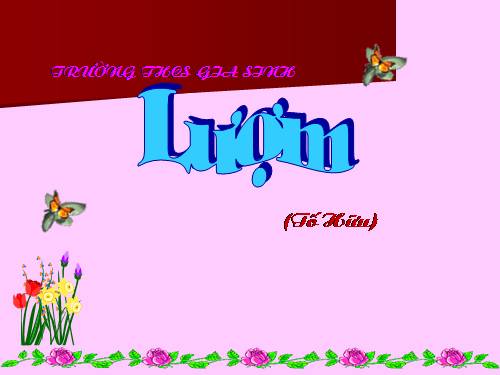 Bài 24. Lượm