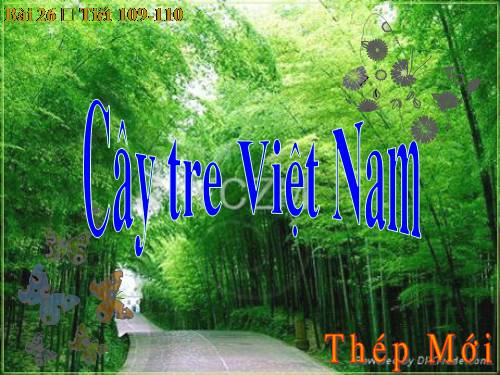 Bài 26. Cây tre Việt Nam