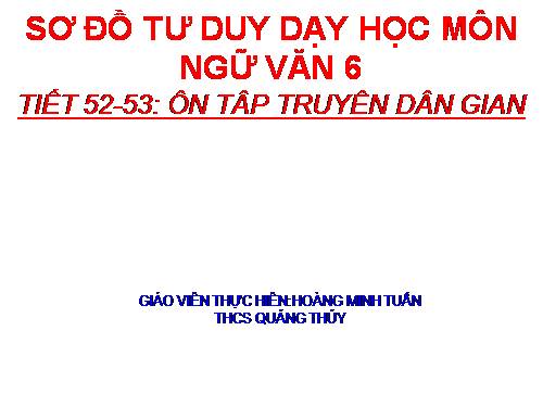 Bài 13. Ôn tập truyện dân gian