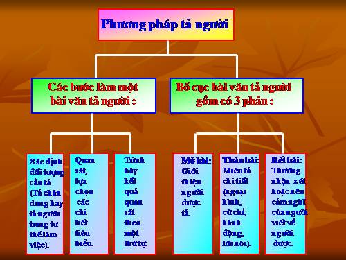 Bài 22. Phương pháp tả người