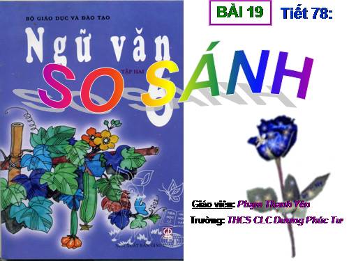 Bài 21. So sánh (tiếp theo)