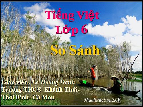 Bài 19. So sánh