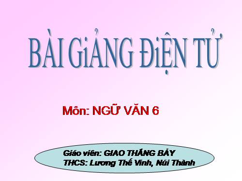 Bài 19. Sông nước Cà Mau