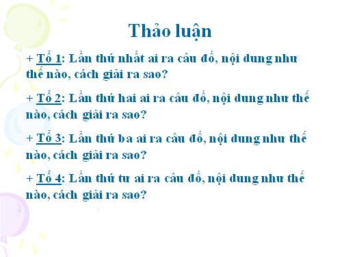 Bài 7. Em bé thông minh