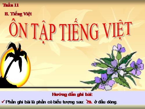 Bài 17. Ôn tập Tiếng Việt