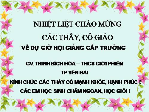 Bài 22. Buổi học cuối cùng