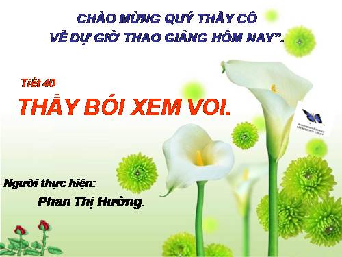 Bài 10. Thầy bói xem voi