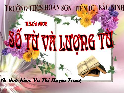 Bài 12. Số từ và lượng từ