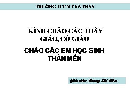 Bài 10. Thầy bói xem voi