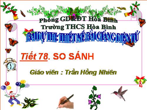 Bài 19. So sánh