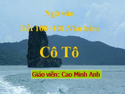 Bài 25. Cô Tô